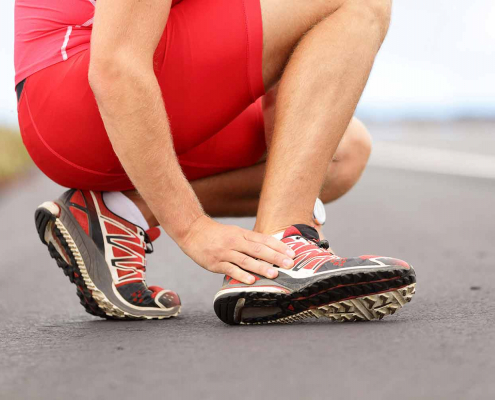 Sports Ankle Pain Running